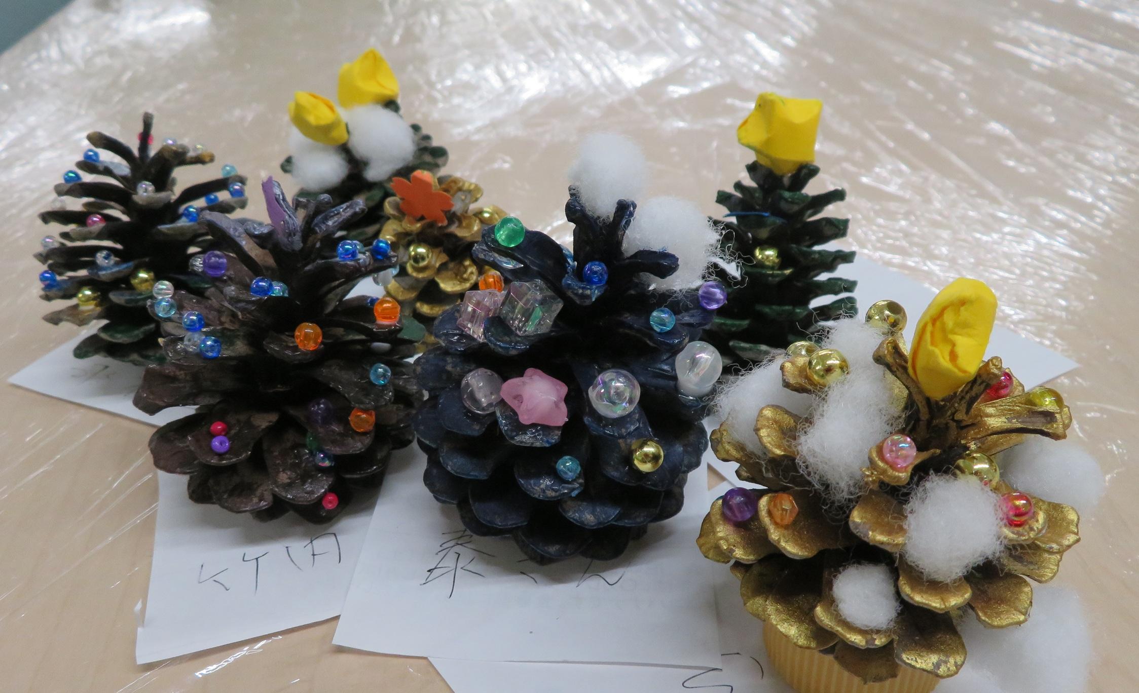 ♡松ぼっくりツリー♡